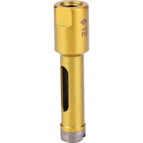 Foret diamanté M10 à filetage intérieur pour meuleuse d'angle, pour marbre, carrelage et jade. (1/5)