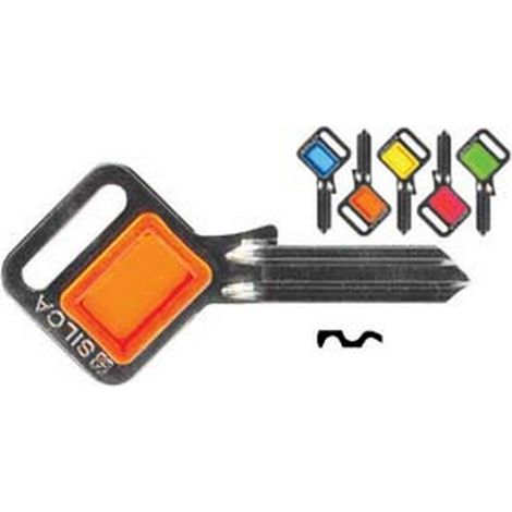 50PZ CHIAVI CILINDRI UNIVERSAL 5 SPINE GRANDI UL050FZ UL050FZ DX taggy 5 colori