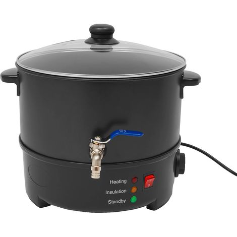 Pot à cire électrique, contrôle de température réglable, puissance de 1000W (1/2)
