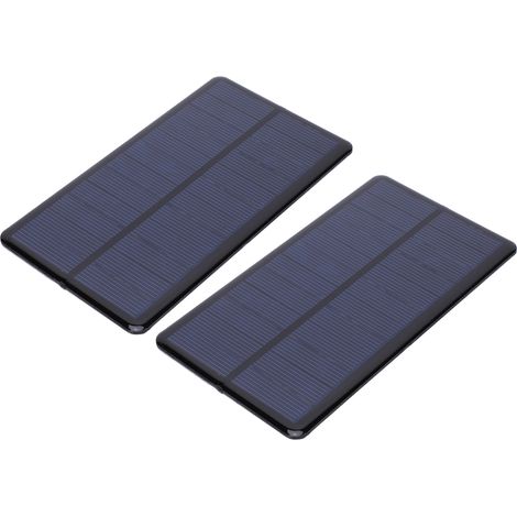 2 Stück Mini-Solarpanel-Epoxidharz-Batteriezellenplatinenmodul, elektronische Komponente, 6 V, 210 mA (1/5)