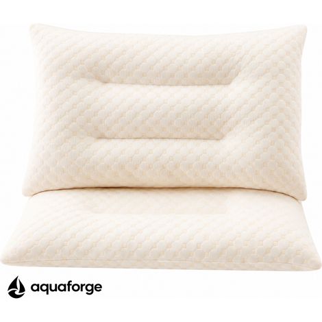 Almofada Cervical Ergonómica Látex Hipoalergénica Respirável 30 x 50 cm (1/5)