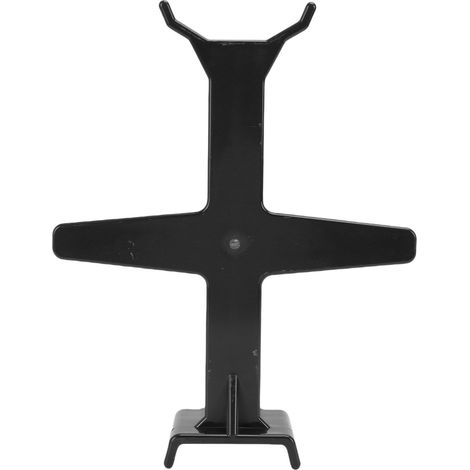 Ortviai Garde de Fourche Moto en Plastique ABS Noir – Support Universel pour Fourche Avant de Moto Tout-Terrain