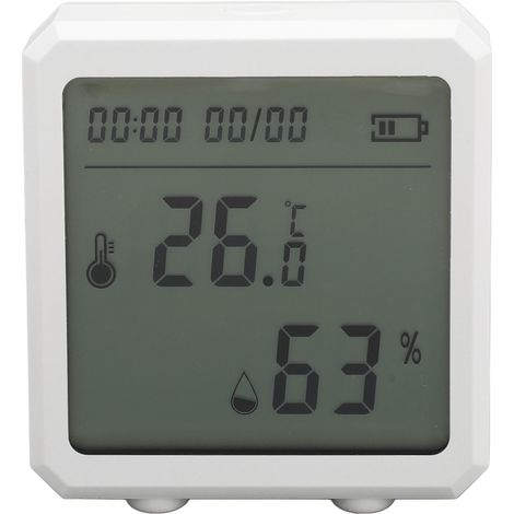 Moniteur de température et d'humidité, contrôle vocal, capteur Wifi, hygromètre avec alerte App pour serre domestique (1/5)