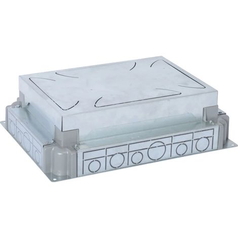 Legrand – Boîte d'encastrement auto-ajustable pour béton – 8 ou 12 modules – Étanchéité au coulage – 88090