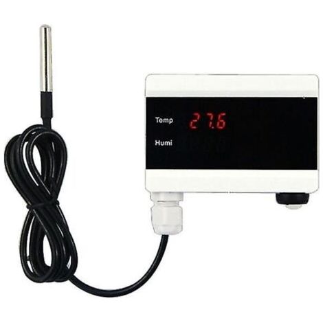Capteur de température Wi-Fi Tuya. thermomètre détecteur. application Smart Life. alarme. contrôle du thermostat domestique (1/5)