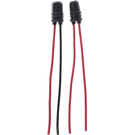 Douille pour ampoule T10 W5W compatible avec voiture, camion, bateau, connecteur en caoutchouc souple (1/5)