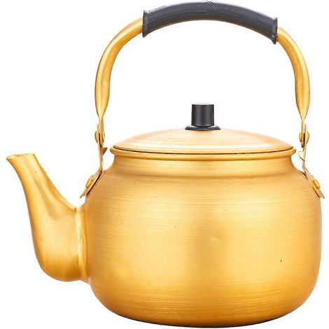Bouilloire de cuisine, petite bouilloire en aluminium épais, bouilloire multifonctionnelle-17.00X11.00X11.00CM-Golden (1/2)