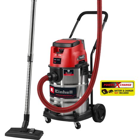 Einhell Professional Akku-Nass-Trockensauger TP-VC 36/30 S Auto-Solo Power X-Change (Li-Ion, 36 V, Auto-Start Konnektivitätsfunktion, ECO-/BOOST-Funktion, ohne Akku & Ladegerät) (1/5)