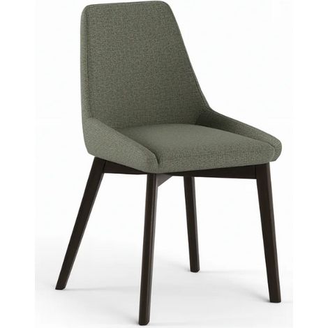 Erythea, Set di 4 sedie in tessuto Verde scuro (62cm X 49.5cm H. 87cm)  Duzzle (1/5)