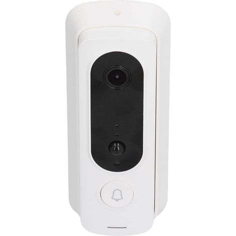 Campanello mini H2 720P, basso consumo energetico, videocitofono WIFI per casa e ufficio con funzione di registrazione video, rilevamento del movimento, bianco (bianco), campanello (1/5)
