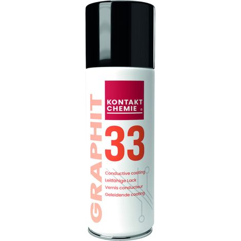 KONTAKT CHEMIE GRAPHIT 33 Graphitlack Spraydose 200ml leitfähig