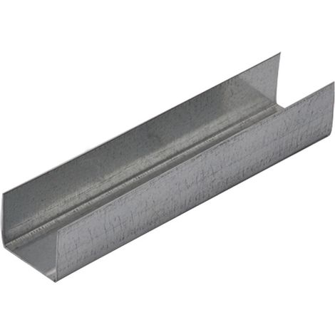 10PZ GUIDA PERIMETRALE PER MONTANTE mm 16 x 27 per C15 x 49 - mt.3