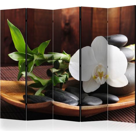 Paravent 5 Volets "Temple Zen" 172x225cm (1/2)
