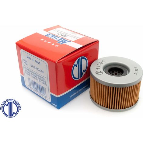 Filtro de aceite Miw (Meiwa) HF111 para motocicletas Honda CX 500/TRX 400-680
