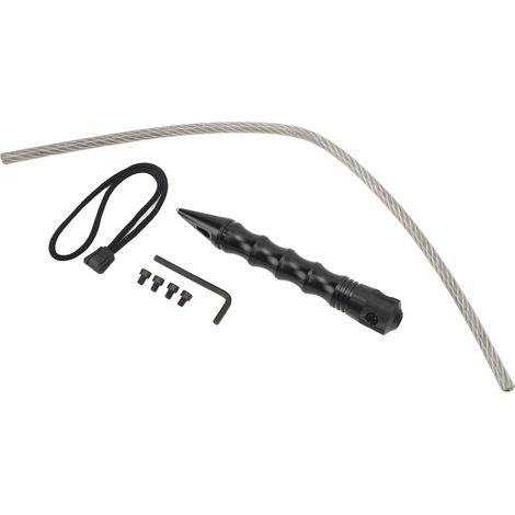 Marteau brise-vitre pour voiture, outil d'urgence avec corde en acier inoxydable, évasion rapide en cas d'accident, sécurité auto, accessoire de secours. (1/5)