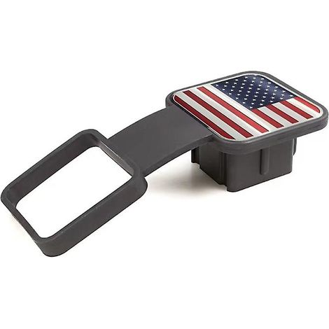 Couvercle de protection carré pour attelage de remorque de 2 pouces, capuchon anti-poussière. (1/5)