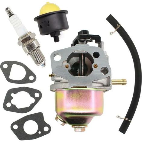 Kit de carburateur pour tondeuses à gazon Einhell GC-PM 46/1, GC-PM 51/2 S et HBM 46 R - Pièces détachées pour machines de jardin-AquaForge