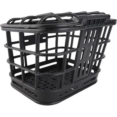 Panier de vélo avant pour chargement, en plastique, portable, pliable et peu encombrant, accessoires (1/5)