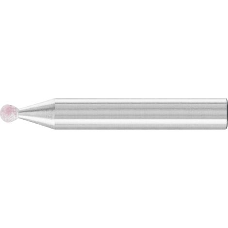 PFERD TOOLS STEEL EDGE Schleifstift Kugel Ø 3x3 mm Schaft-Ø 6 mm A100 für Stahl- und Stahlguss 10 Stk (1/4)