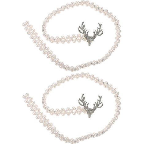 Attaches de rideaux délicates pour la décoration de chambre (lot de 4) (1/5)
