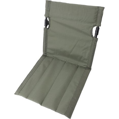Coussin Dossier Camping Chaise Plage Pliante Alliage Aluminium Pro Détente Design Vert Olive OD Plein Air Pique-Nique (1/5)