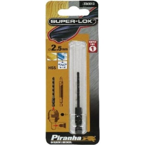 BLACK&DECKER - PUNTA PER TRAPANO HSS 2.5MM