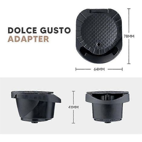 Adaptateur pour capsules Nespresso Dolce Gusto Crema pour machine à café Dolce Gusto (1/5)