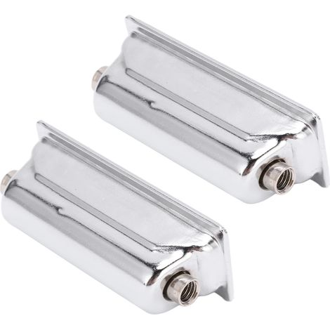 2 Pièces Fût de Caisse Claire en Chrome, Accessoires de Batterie pour Percussion et Entretien Musical (1/5)