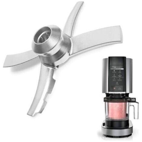 Lame de rechange en acier inoxydable compatible avec les machines à crème glacée Ninja Creami NC300, pièces de mélange pour accessoires de crème glacée Ninja NC299AMZ, NC301, CN305A, CN301CO (1/5)