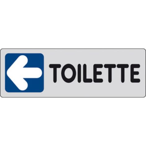 ETICHETTA ADESIVA 150X50 TOILETTE (SX) Q.TA 10
