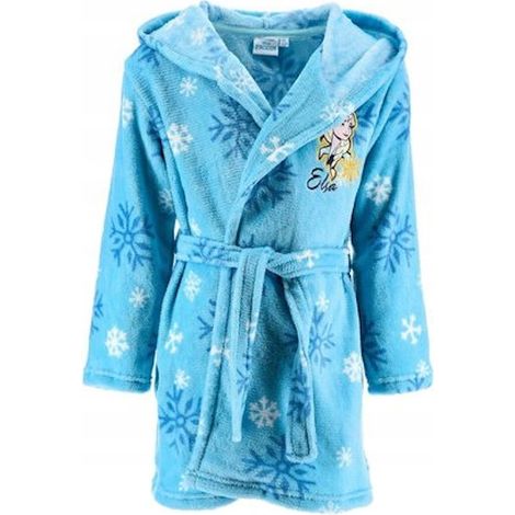 Frozen Mädchenbademantel, warm, weich, blau, 98 FN01H (1/3)