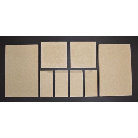 Habillage de foyer pour poêles à cheminée Typ 10183 de Wamsler - vermiculite - 8 pièces
