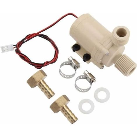 12V Solar Water Pump - Hot/Cooling Water Circulation (1/4)