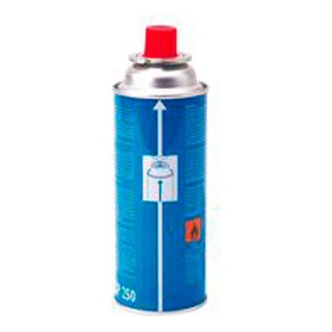 Bouteille de butane 250g – Cartucho de gaz isobutane CP/250 – Pour camping et réchaud – Compatible avec appareils Campingaz