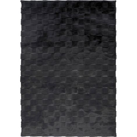 Tapis intérieur graphit doux et moderne en polyester - 150 x 80 cm (1/5)