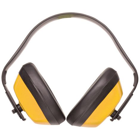 Protector auditivo ligero y robusto Classic PORTWEST PW40  Amarillo