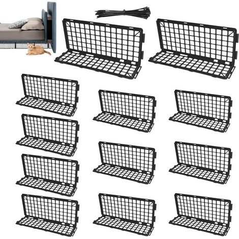 Protection pour sous canapé, barrière rigide pour chat, protection pou (1/5)