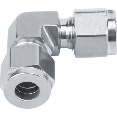 Raccord rapide pour tube en acier inoxydable 316, coude à écrou pour tuyau d'eau haute pression, 316 Ф8 (1/5)