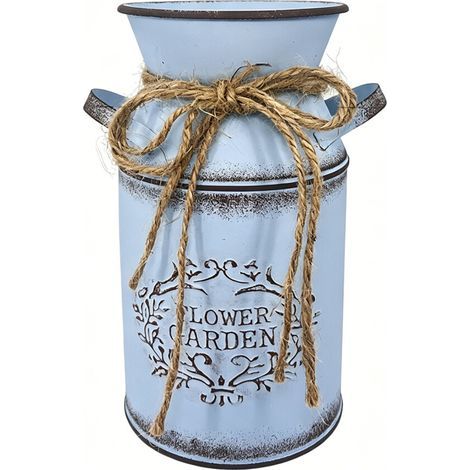 Vases à fleurs en boîte de lait Antique, décors de ferme,-T39 (1/2)