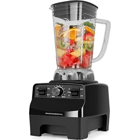 Orbegozo 1500W professioneller Glasmixer.  Ideal für Shakes, Smoothies und Cocktails.  Zerkleinern Sie Eis in Sekunden.  Fassun