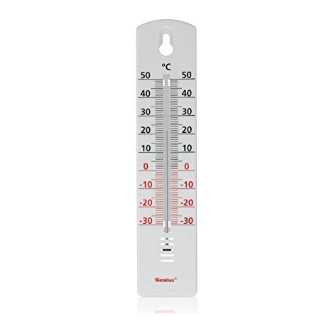 Termometro Metaltex Bianco Interno -30°C a +50°C (1/4)