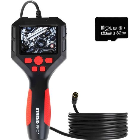 Kamera Strend Pro CB433, Inspektions-, Endoskopie-, LCD, 8 mm Sonde, mit Aufnahmefunktion, L-2 m (1/5)