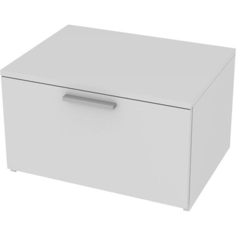 Cassettiera colorata per cameretta: design moderno e chiusura delicata - Bianco