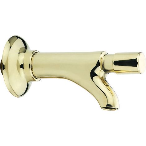 Druckknopfhahn für Trinkbrunnen mit sofortigem Verschluss Idral 0156G12-0156C12  Hellgelb