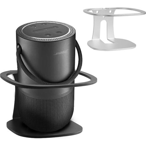 Kompatibel mit der Wandhalterung für den tragbaren Bose Smart Speaker, dem Ständer und dem Zubehör für Smart-Home-Lautsprecher (Bose Portable Smart Speaker, Silber), 1 Stück (1/5)