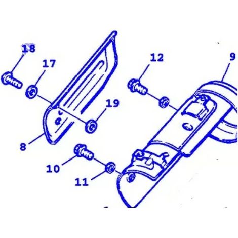 Yamaha 3XY-E4766-00 Arandela protectora - YN/YQ/YW 100 99-03