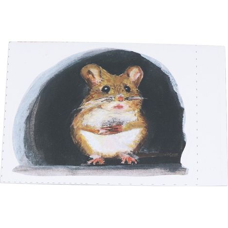Lot de 20 autocollants en forme de trou de souris, à décorer pour la maison, la cuisine et les vitres. (1/5)