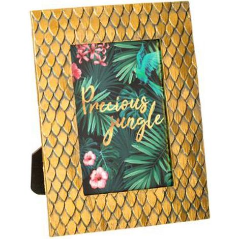Cadre Photo "Precious Jungle" 20x16cm Or (1/2)