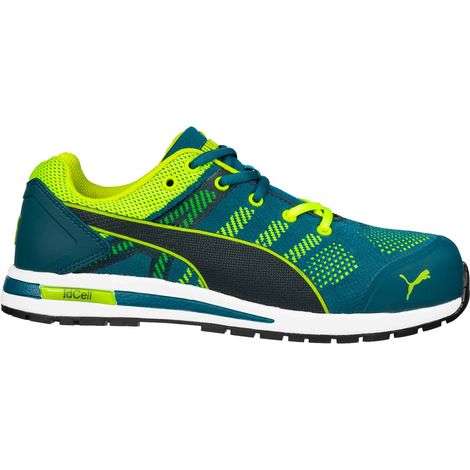 Scarpe da lavoro Puma Elevate Knit Green Low S1P SRC HRO ESD - 40 (1/4)