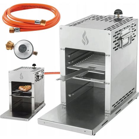 Griglia per bistecche a gas ad alta temperatura Walter 800°C (1/5)